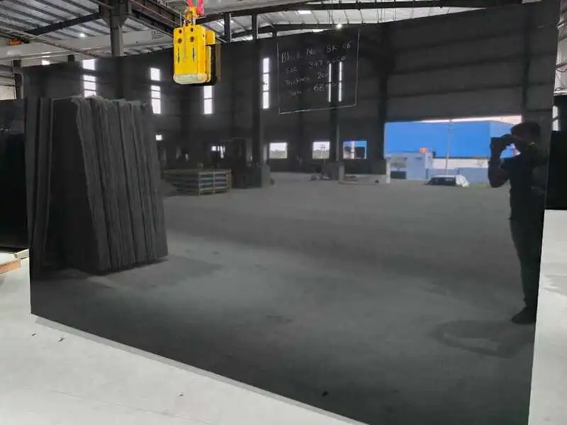chamarajanagar absolute black granite